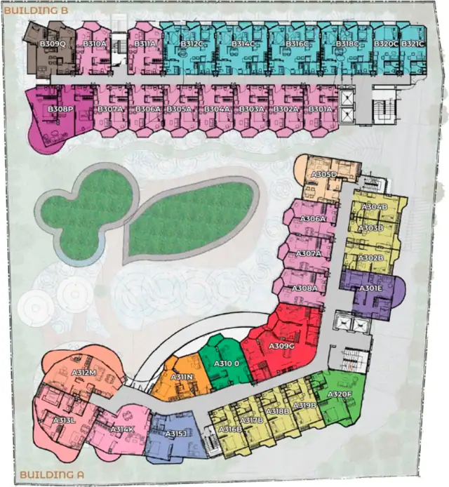 Aura Condominium (The One Nai Harn), plan 2