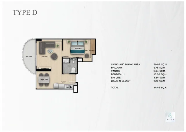 Aura Condominium (The One Nai Harn), plan 11
