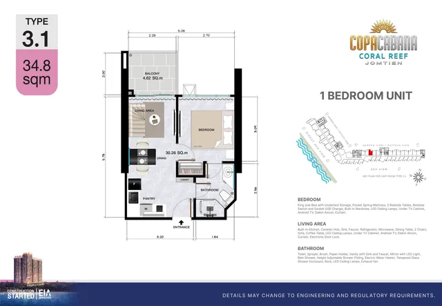 Copacabana Coral Reef, plan 9