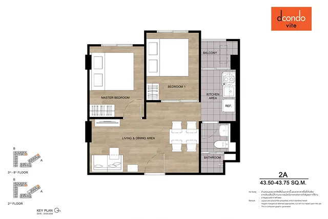dcondo Vite Pattaya, plan 16