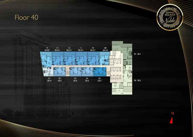 Grand Solaire Noble, plan 20