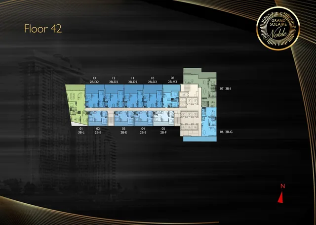 Grand Solaire Noble, plan 22