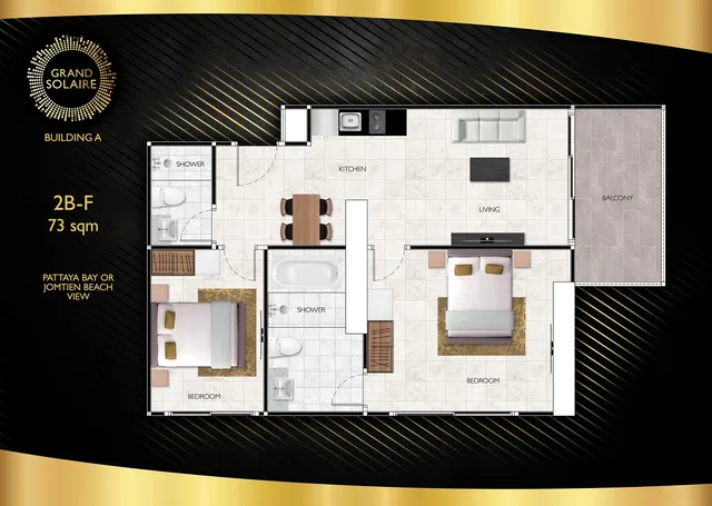 Grand Solaire Pattaya, plan 13