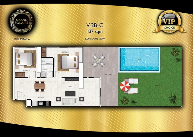 Grand Solaire Pattaya, plan 19