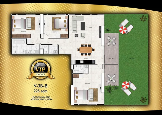 Grand Solaire Pattaya, plan 22