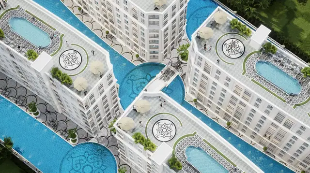 Harmonia City Garden, artist's impression 4