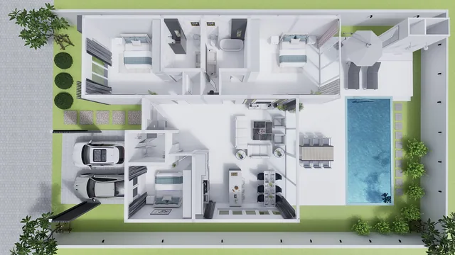 Huay Yai Park Villas, plan 2