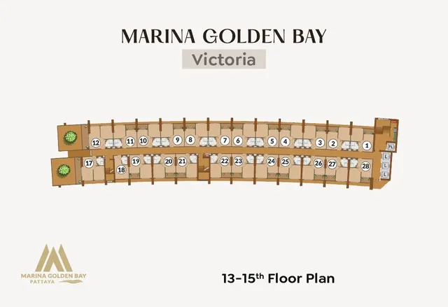 Marina Golden Bay, plan 8