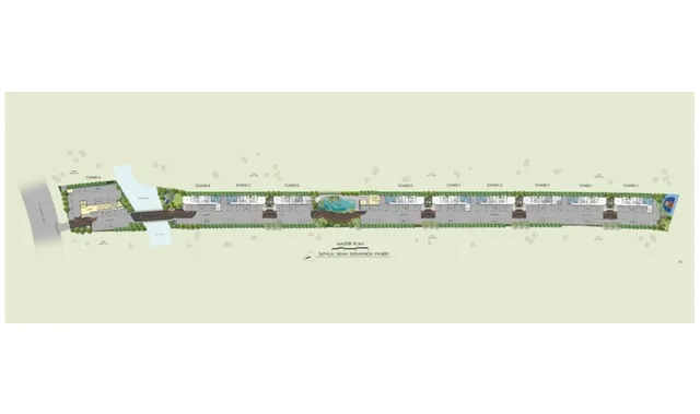 Supalai Kram Srisoonthorn Phuket, plan 1