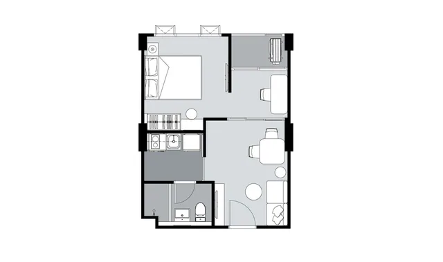 Supalai Kram Srisoonthorn Phuket, plan 12