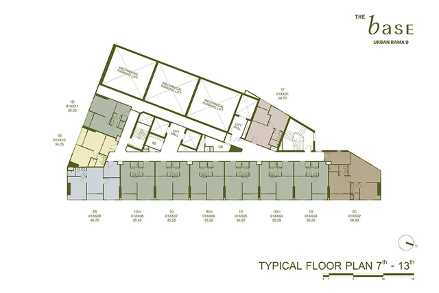 THE BASE Urban Rama 9, plan 5