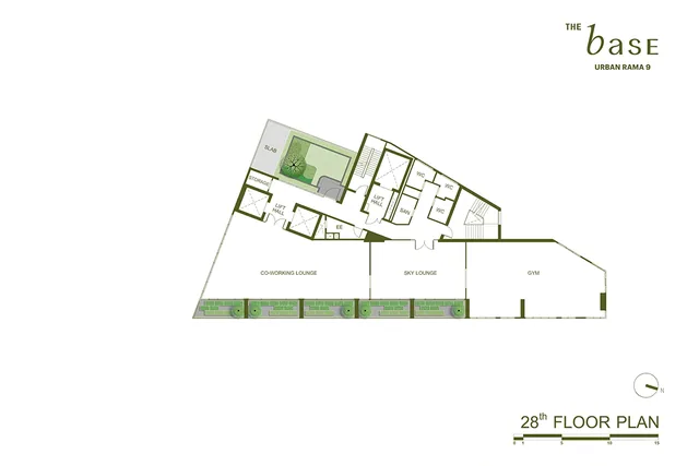 THE BASE Urban Rama 9, plan 12