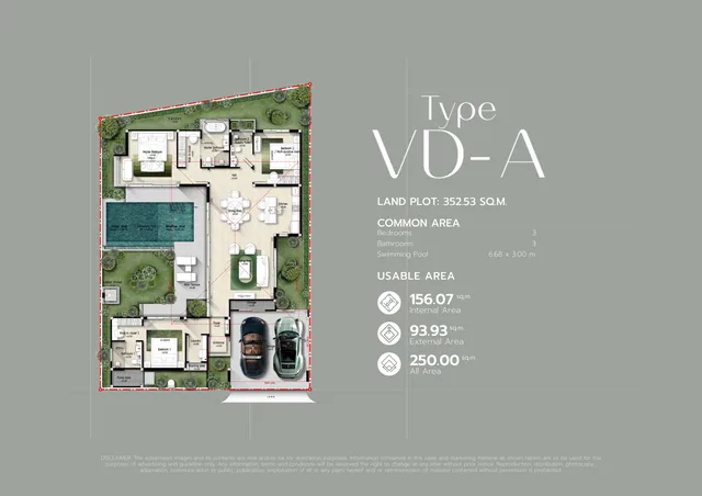 The Verdant by Botanica, plan 2