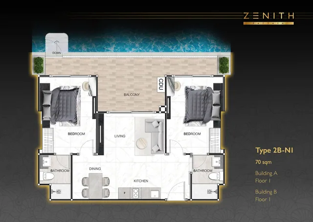 Zenith Pattaya, plan 4