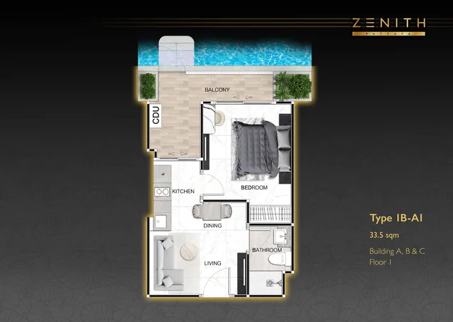 Zenith Pattaya, plan 7