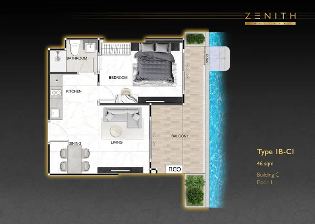 Zenith Pattaya, plan 11
