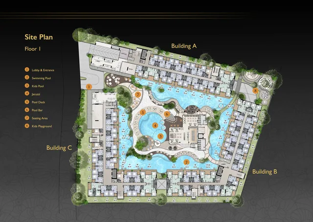 Zenith Pattaya, plan 13