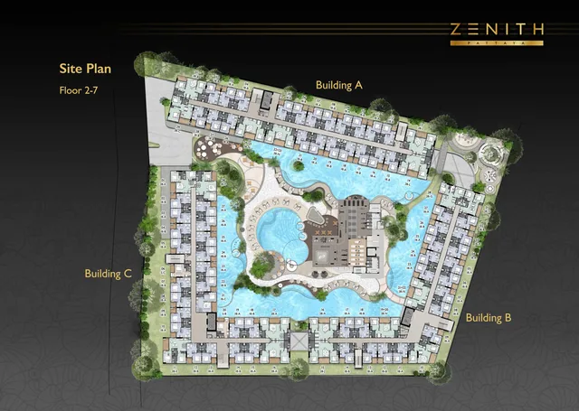 Zenith Pattaya, plan 15